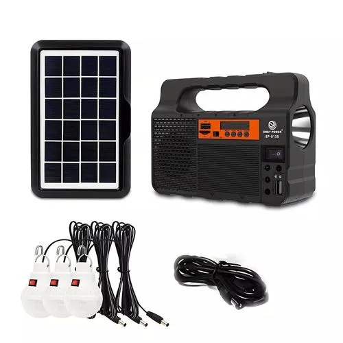 Easy Power Solar Lightening System With Speaker Ep-593Bt