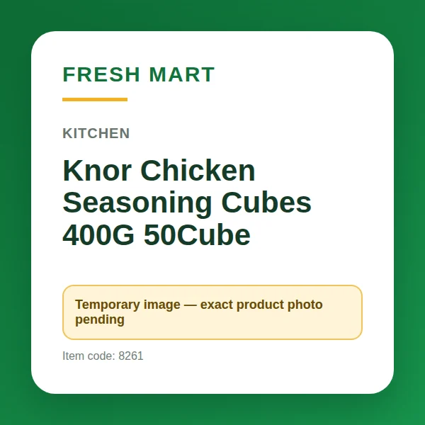 Knor Chicken Seasoning Cubes 400G 50Cube