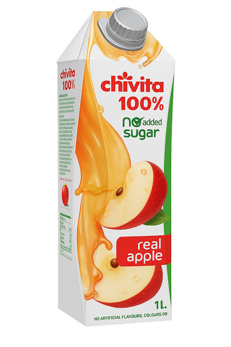Chivita 100% No Sugar Real Apple 1Lit — Buy online at Fresh Mart