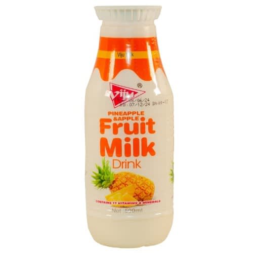 Viju Pineapple & Apple Fruit Milk Drink 500Ml — Buy online at Fresh Mart