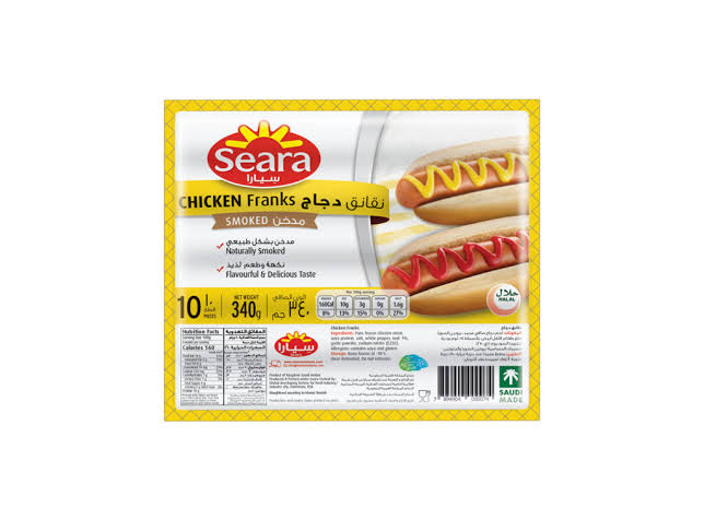 Seara Frozen Chicken Franks 340Grm — Buy online at Fresh Mart