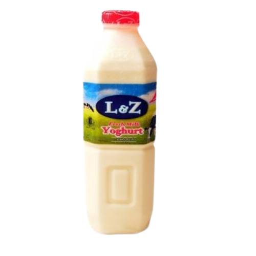 L&Z Unsweetened Yoghurt 6X1Lt — Buy online at Fresh Mart