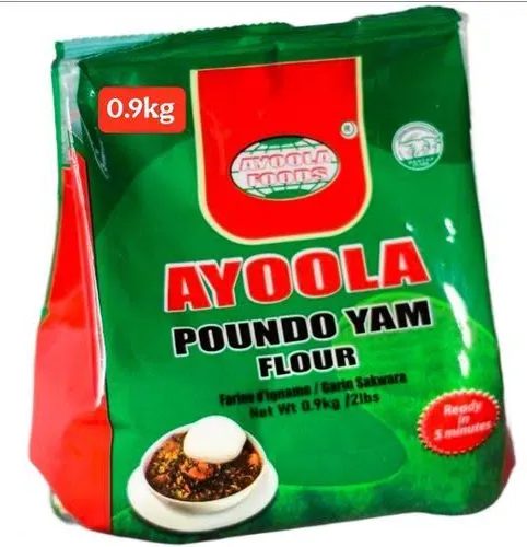 Ayoola Poundo Yam Flour 20X 0.9Kg — Buy online at Fresh Mart