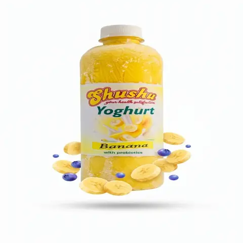 Shushu Yoghurt Banana 500Ml
