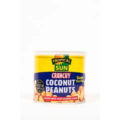 Tropical Sun Crunchy Coconut Peanuts 165G