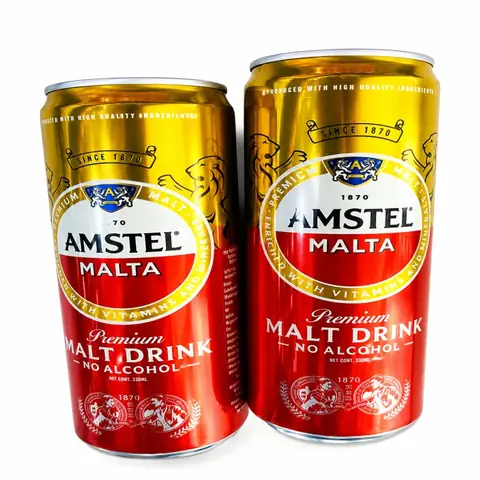 Amstel Malta Can Drink Can
