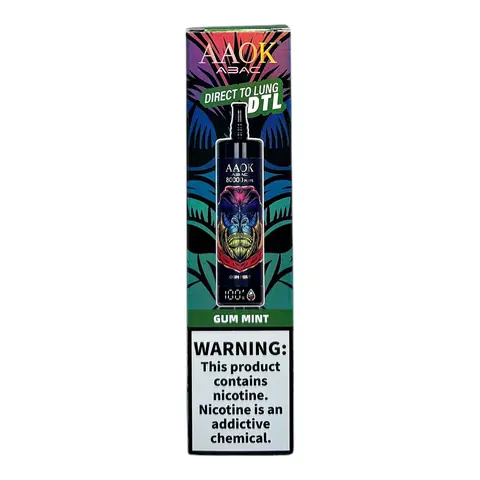 Aaok Direct To Lung Dtl Blueberry Ice 80000 Puf Vape — Buy online at Fresh Mart