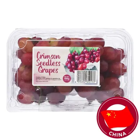 Core Crimson Seedless Red Grape 500G