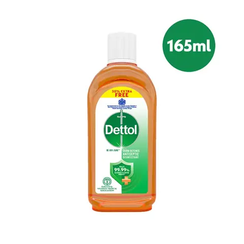 Dettol 30% Free Antiseptic 36X165Ml