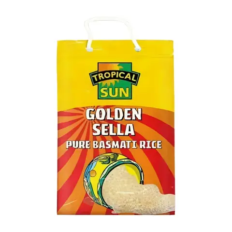 Tropical Sun Golden Sella Basmati Rice 5Kg — Buy online at Fresh Mart