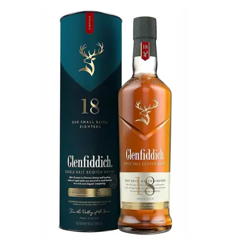 Glenfiddich Single Malt Scotch Whisky 18Yrs