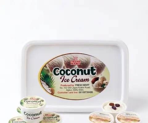 FM Coconut Ice Cream 500ML — Buy online at Fresh Mart