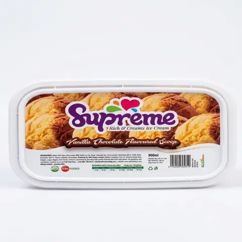 Uac Ice Cream Van/Choco 12X900Ml