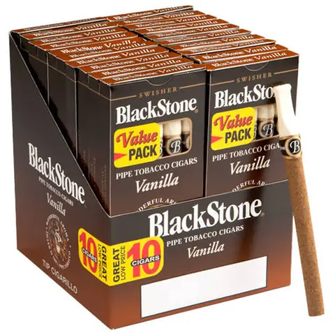Swisher Blacckstone Vanilla Tip Cigarillo