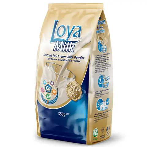 Loya Milk Instant Full Cream Powder 320G X 12 — Buy online at Fresh Mart
