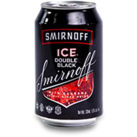 Smirnoff Ice Double Black Can 440Ml