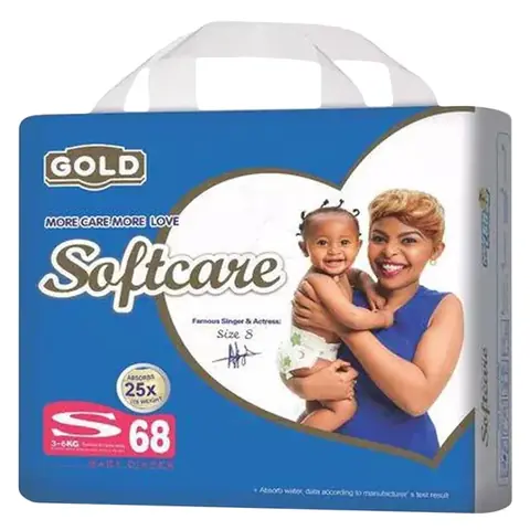 Softcare Premium Soft Baby Diaper (Jumbo -M) 3X 6- — Buy online at Fresh Mart