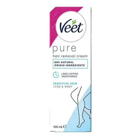 Veet Pure Hair Removal Cream 100ML — Buy online at Fresh Mart