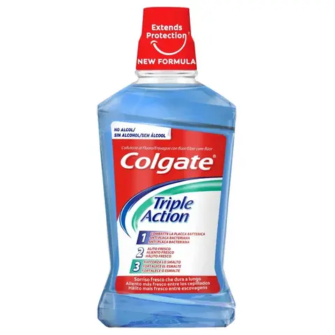 Colgate Triple Action Fresh Breath Mouthwash 500M — Buy online at Fresh Mart