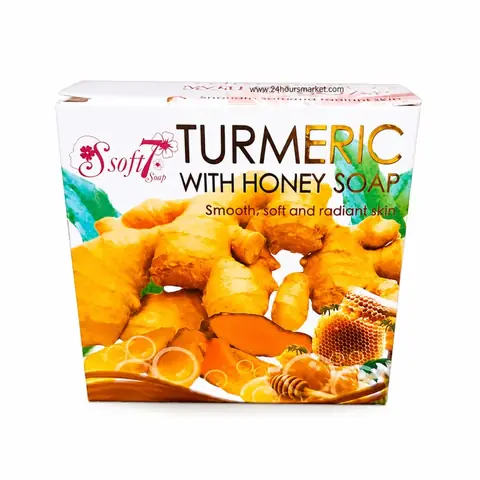 Soft7 Turmeric With Honey Soap 120G