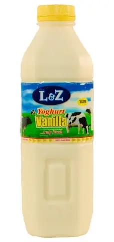 L&Z Sweetened Yoghurt 6X1LT