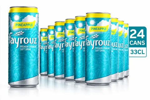 Fayrouz Pineapple Can Drink 33Cl