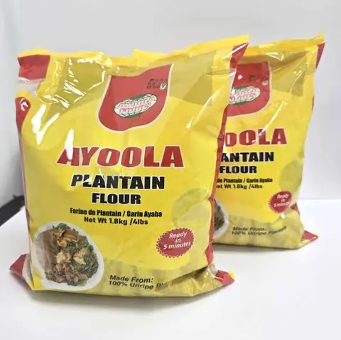 Ayoola Plantain Flour 20X0.9Kg — Buy online at Fresh Mart