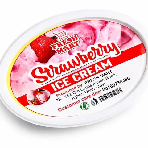 FM Strawberry Ice-Cream 250Ml