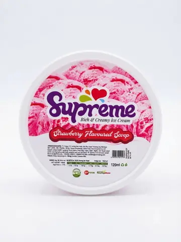 Uac Strawberry Ice Cream 50X120Ml — Buy online at Fresh Mart