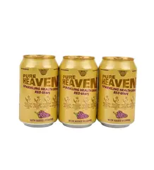 Pure Heaven Sparkling Red Grape Can Drink 250Ml — Buy online at Fresh Mart
