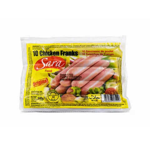 Sara Frank Hot Dog 340G