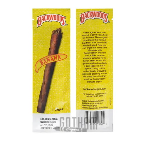 Bosswoods Banana One Cigar Single — Buy online at Fresh Mart