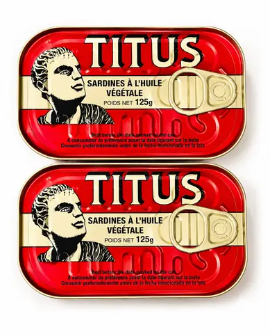 Titus Sardines 125G