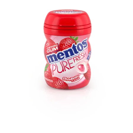 Mentos Chewing Gum Pure Fresh Strawberry 17.5G