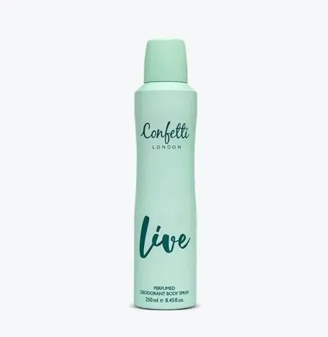 Confetti London Sheen Body Spray 250Ml — Buy online at Fresh Mart