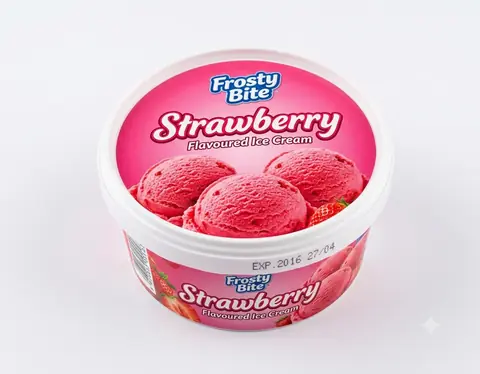 Frosty Bite Strawberry Ice Cream 250ML — Buy online at Fresh Mart