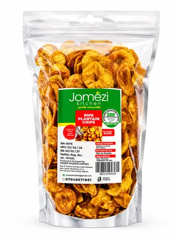 Jomezi Ripe Plantain Chips Jumbo 300G — Buy online at Fresh Mart