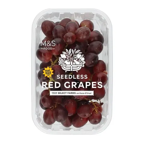 Fresh Yard Class1 Red Seedless Grapes 500G