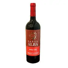 Santa Alba Sweet Red Wine 75Ml — Buy online at Fresh Mart