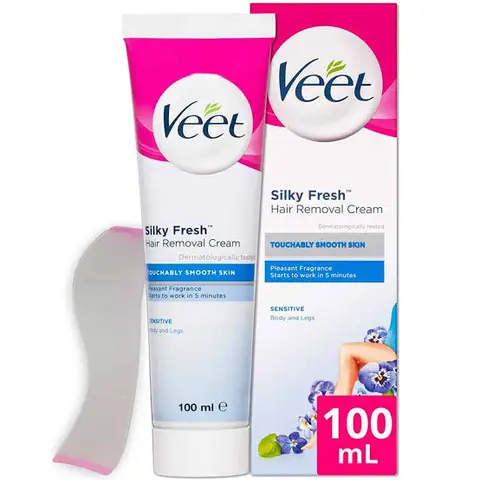 Veet Silky Fresh Hair Removal Cream Normal Skin 1 — Buy online at Fresh Mart